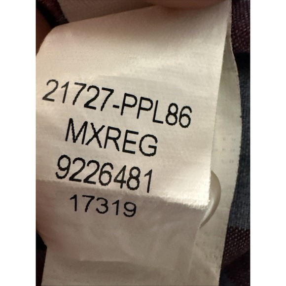 Bonobos Plaid Slim Fit Long Sleeve Oxford Shirt Button Down Blue/Pink Men's M - Picture 11 of 15